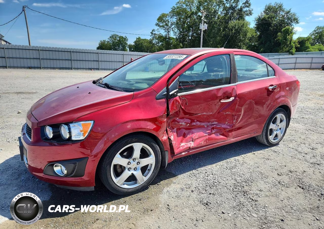 2012 Chevrolet Sonic Ltz VIN:1G1JE5SBXC4184273 - 1