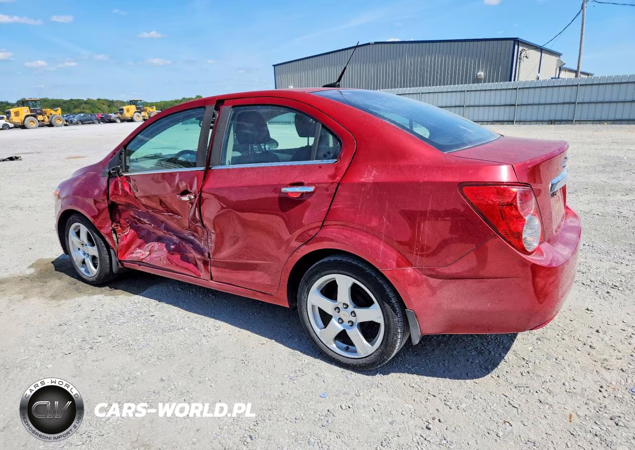 2012 Chevrolet Sonic Ltz VIN:1G1JE5SBXC4184273 - 2