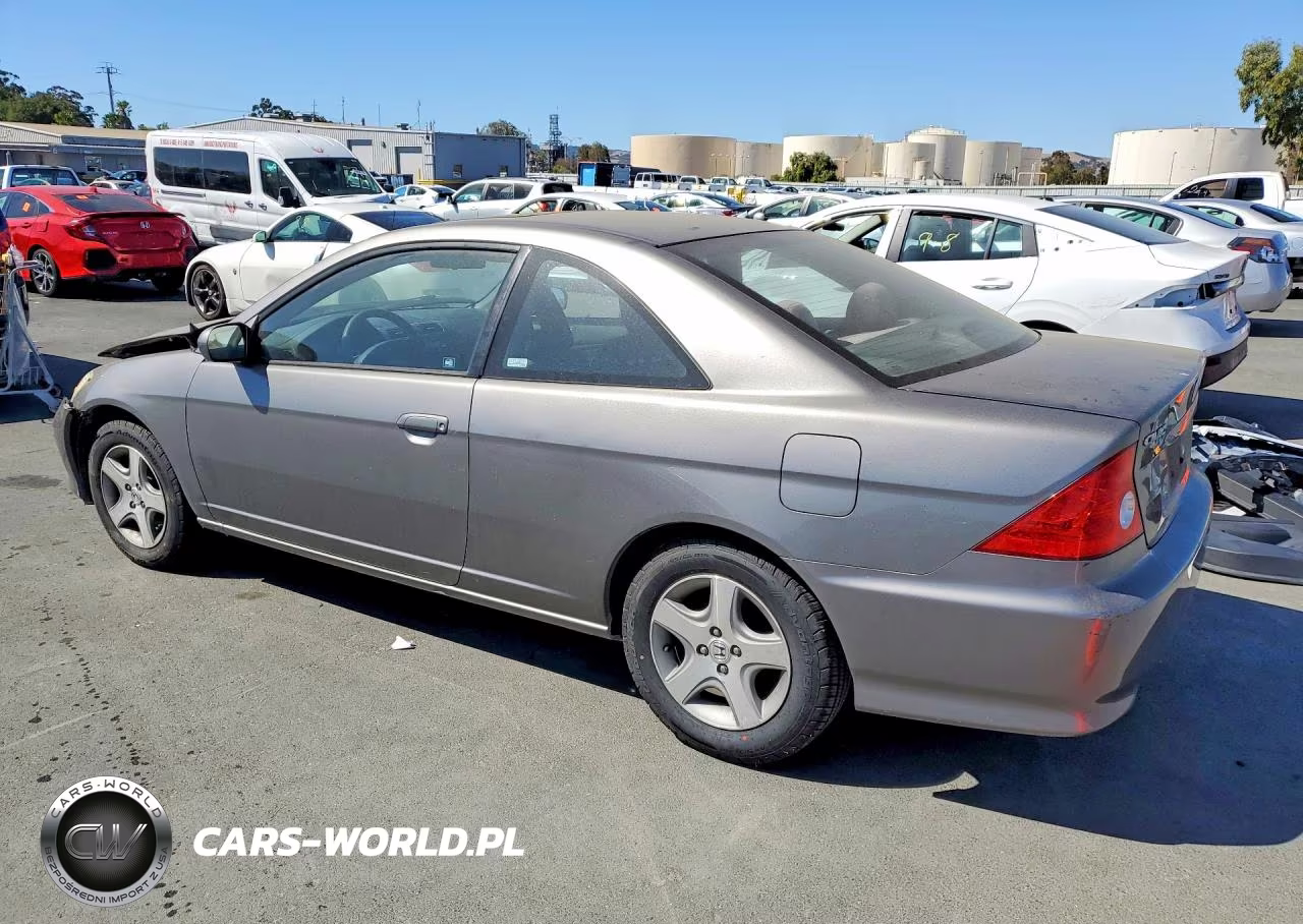 2005 Honda Civic Ex VIN:1HGEM22955L043497 - 2