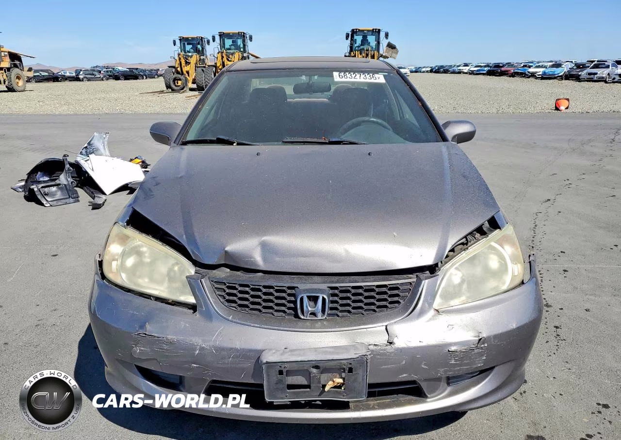 2005 Honda Civic Ex VIN:1HGEM22955L043497 - 5