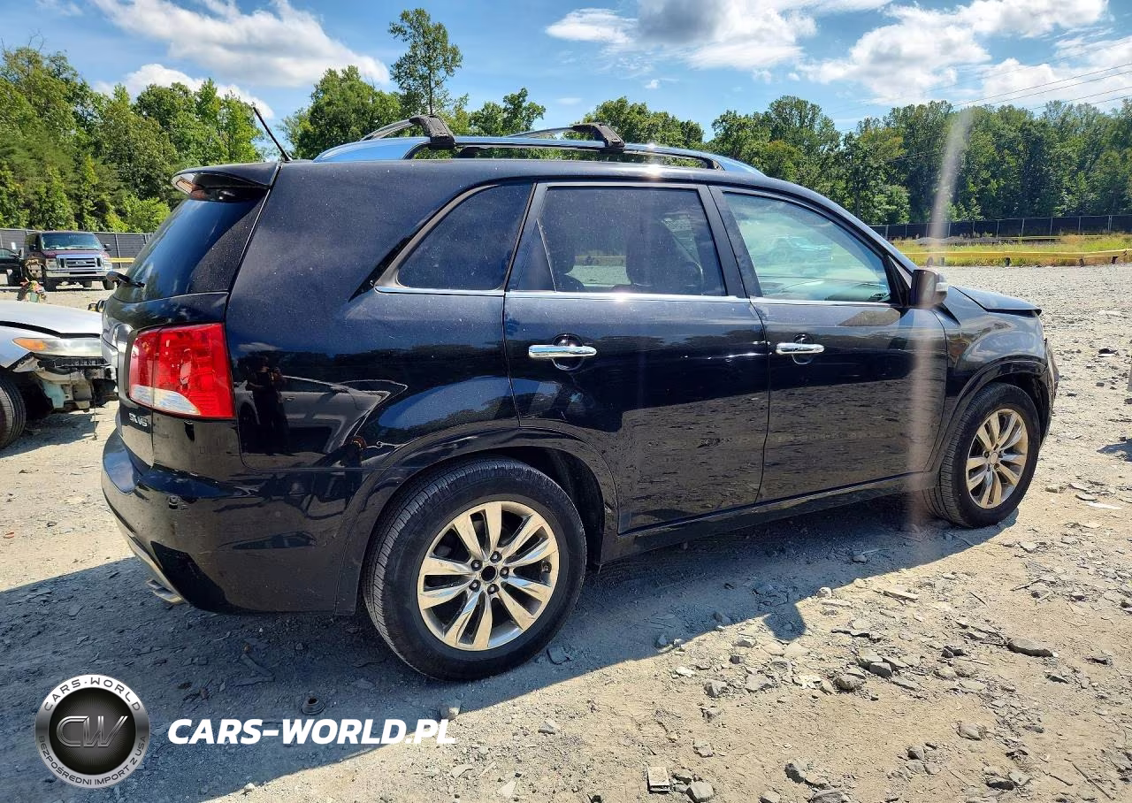 2011 Kia Sorento Sx VIN:5XYKW4A23BG172146 - 3
