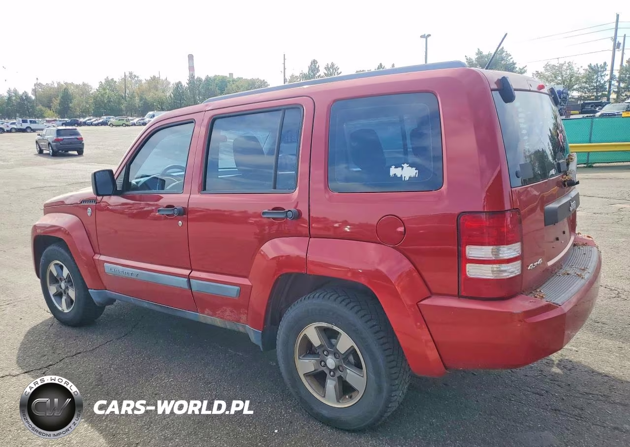 2008 Jeep Liberty Sport VIN:1J8GN28K48W180425 - 2