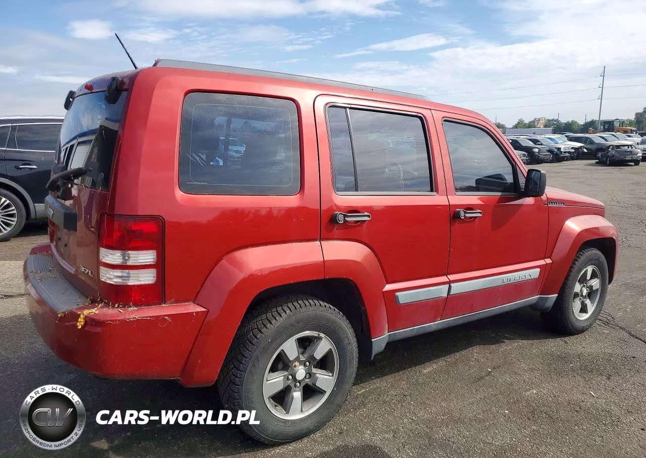 2008 Jeep Liberty Sport VIN:1J8GN28K48W180425 - 3