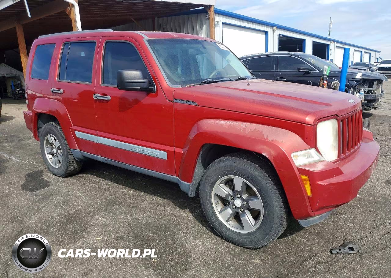 2008 Jeep Liberty Sport VIN:1J8GN28K48W180425 - 4