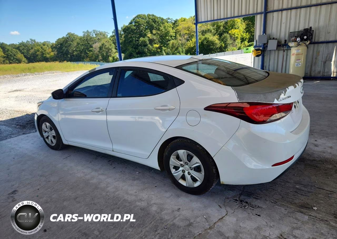 2016 Hyundai Elantra Se VIN:5NPDH4AE0GH785581 - 2