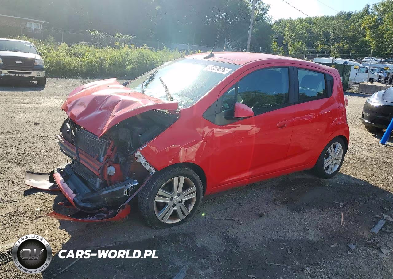 2013 Chevrolet Spark Ls VIN:KL8CB6S9XDC501030 - 1