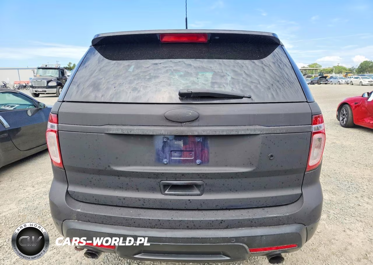 2015 Ford Explorer Police Interceptor VIN:1FM5K8AT6FGB03359 - 6