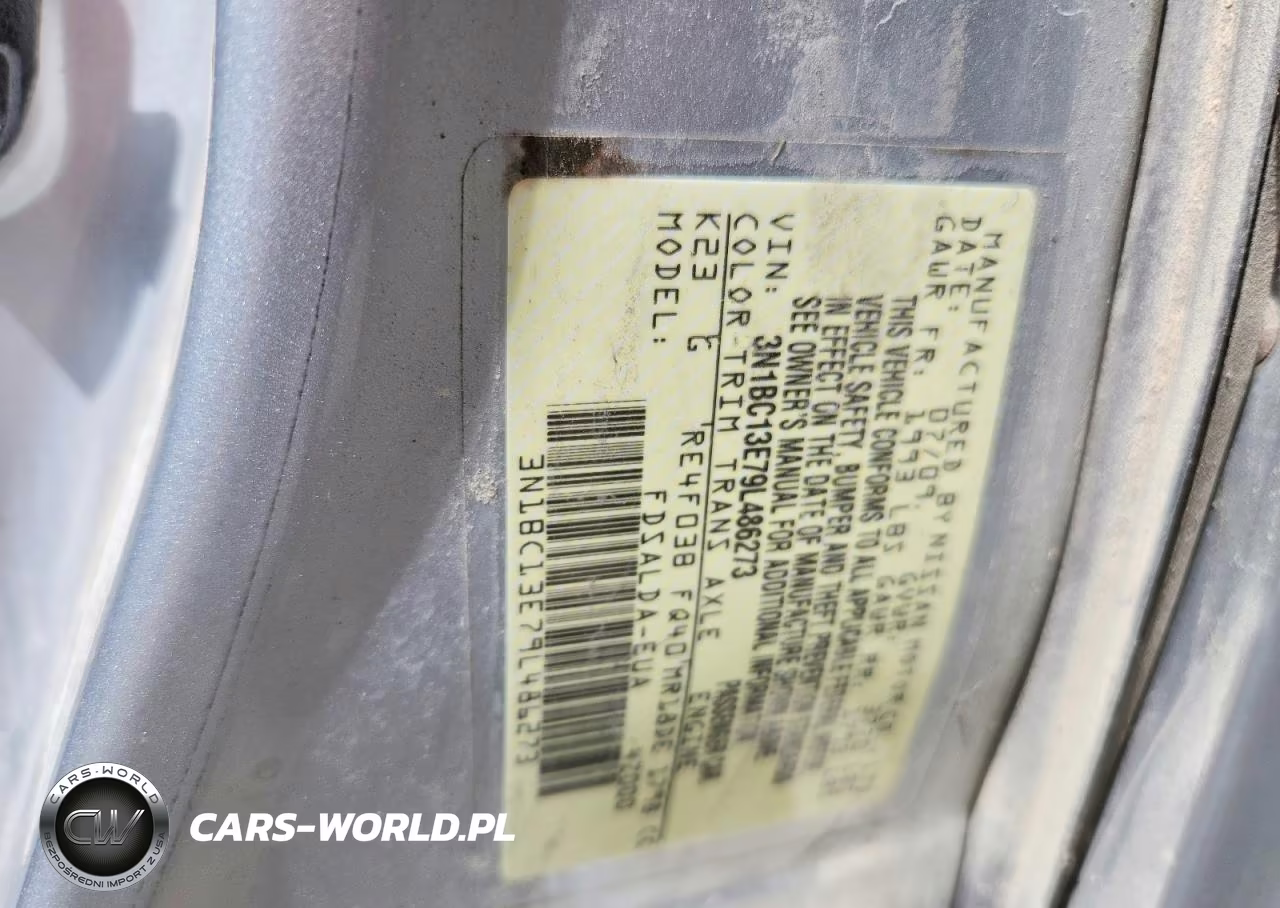 2009 Nissan Versa 1.8 S VIN:3N1BC13E79L486273 - 13