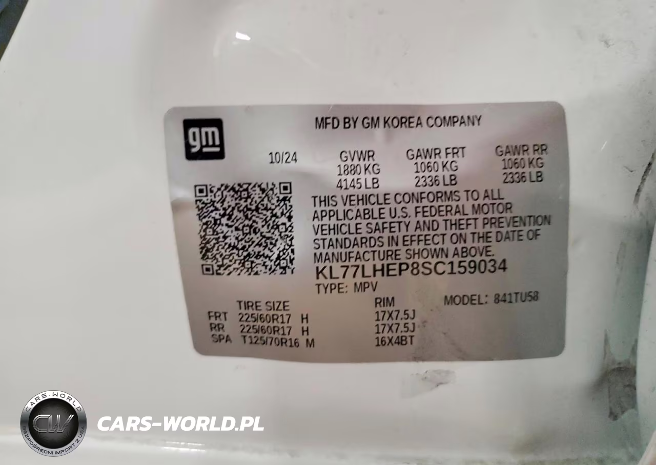 2025 Chevrolet Trax 1Lt VIN:KL77LHEP8SC159034 - 12