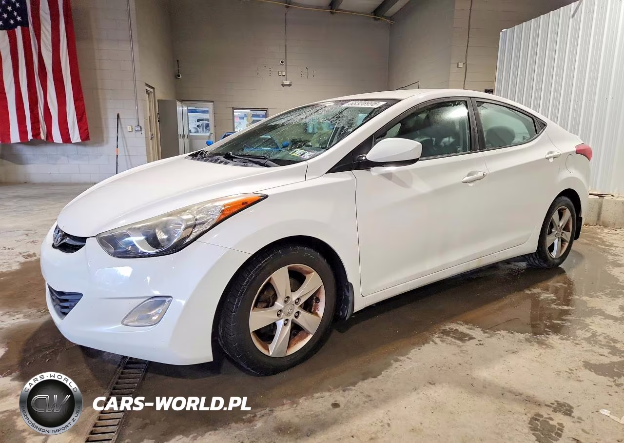 2013 Hyundai Elantra Gls VIN:5NPDH4AE6DH407714 - 1