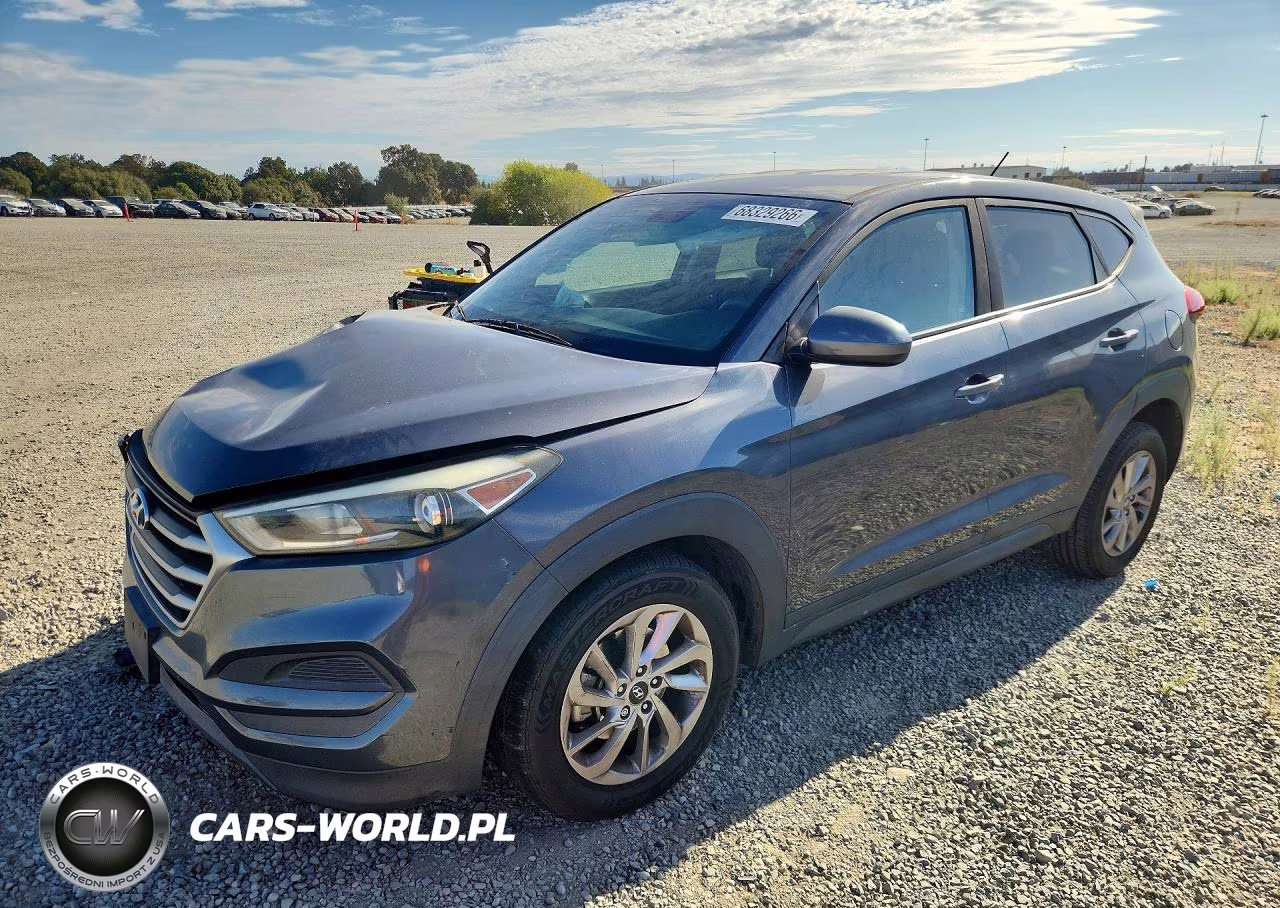 2017 Hyundai Tucson Se VIN:KM8J23A40HU580917 - 1