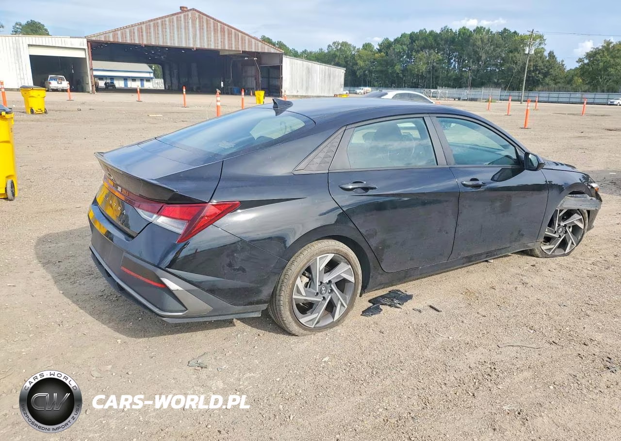 2025 Hyundai Elantra Sel Sport VIN:KMHLM4DG2SU872171 - 3