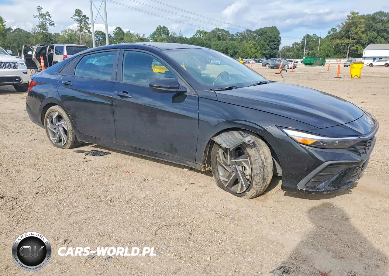 2025 Hyundai Elantra Sel Sport VIN:KMHLM4DG2SU872171 - 4