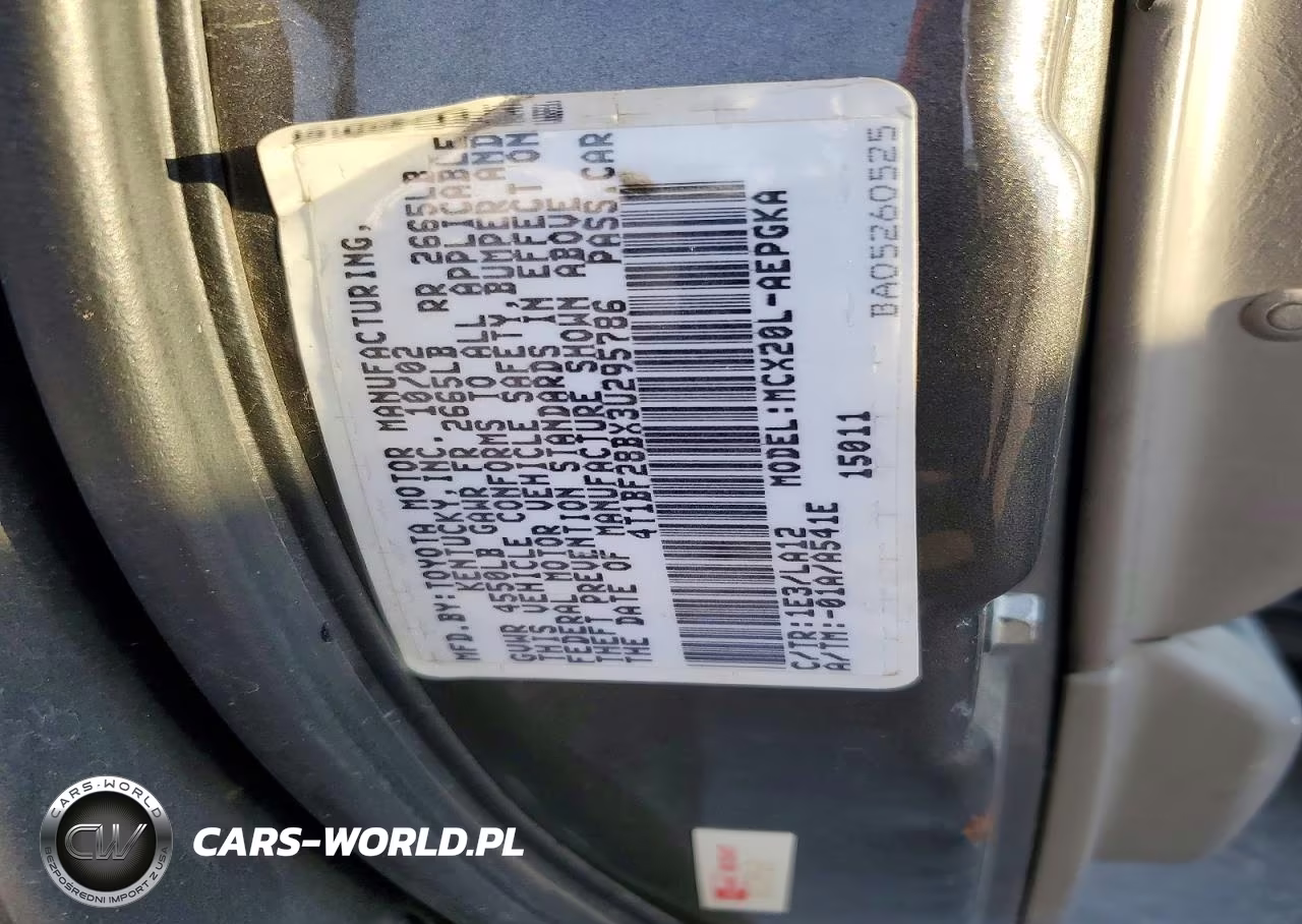 2003 Toyota Avalon Xls VIN:4T1BF28BX3U295786 - 12