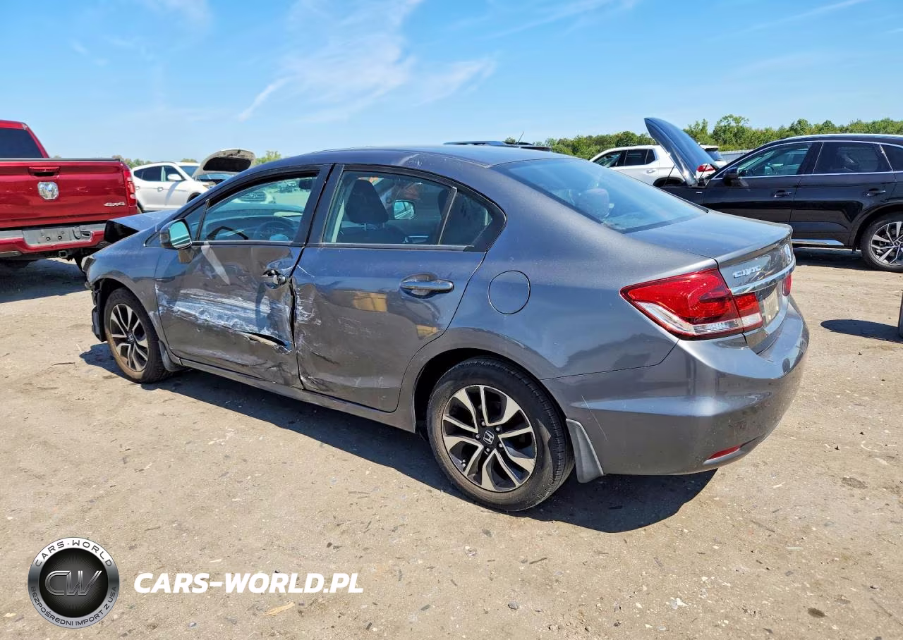 2013 Honda Civic Ex VIN:19XFB2F84DE226729 - 2