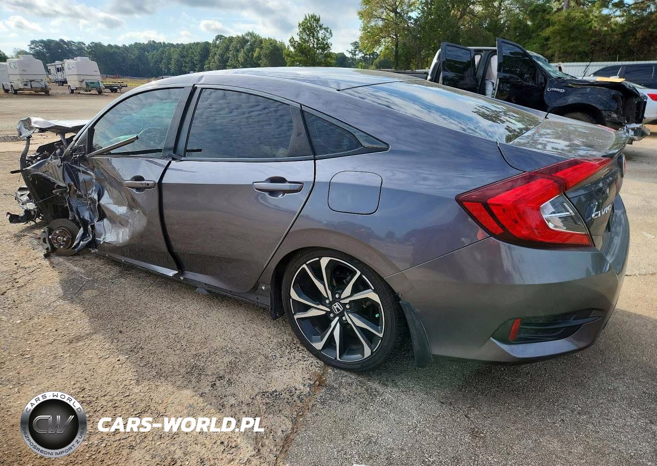 2020 Honda Civic Sport VIN:19XFC2F8XLE000576 - 2