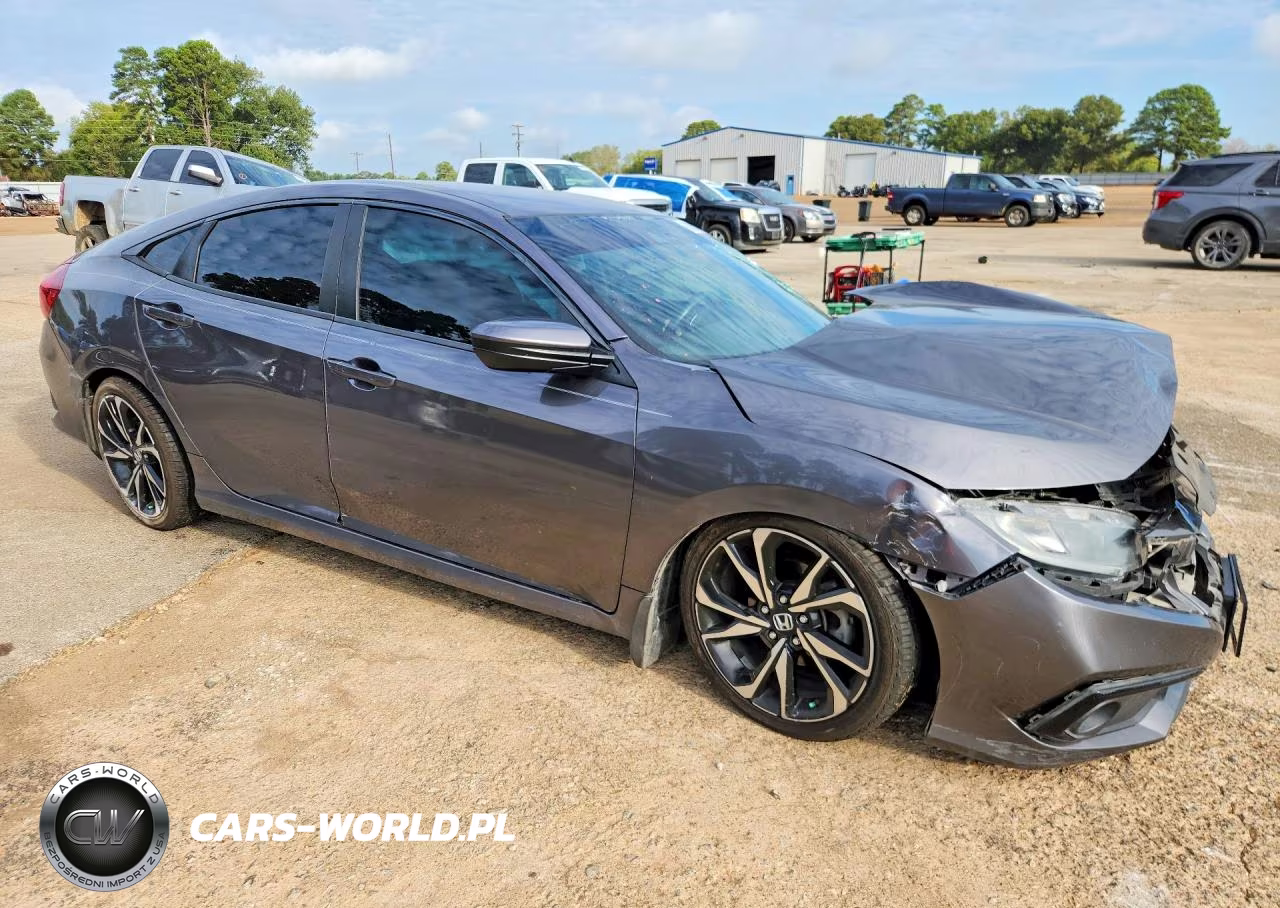 2020 Honda Civic Sport VIN:19XFC2F8XLE000576 - 4