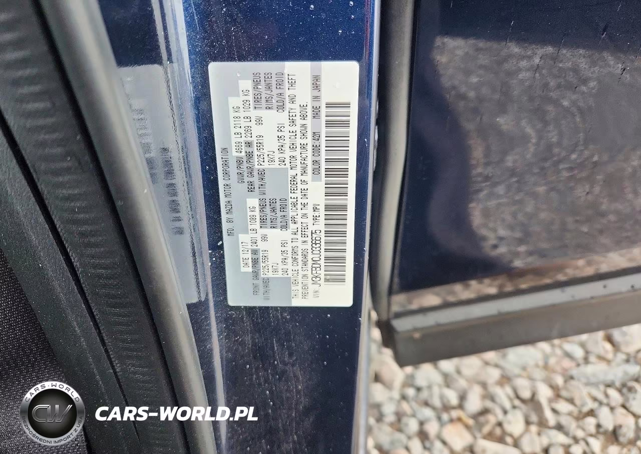 2018 Mazda Cx-5 Grand Touring VIN:JM3KFBDM0J0336675 - 12