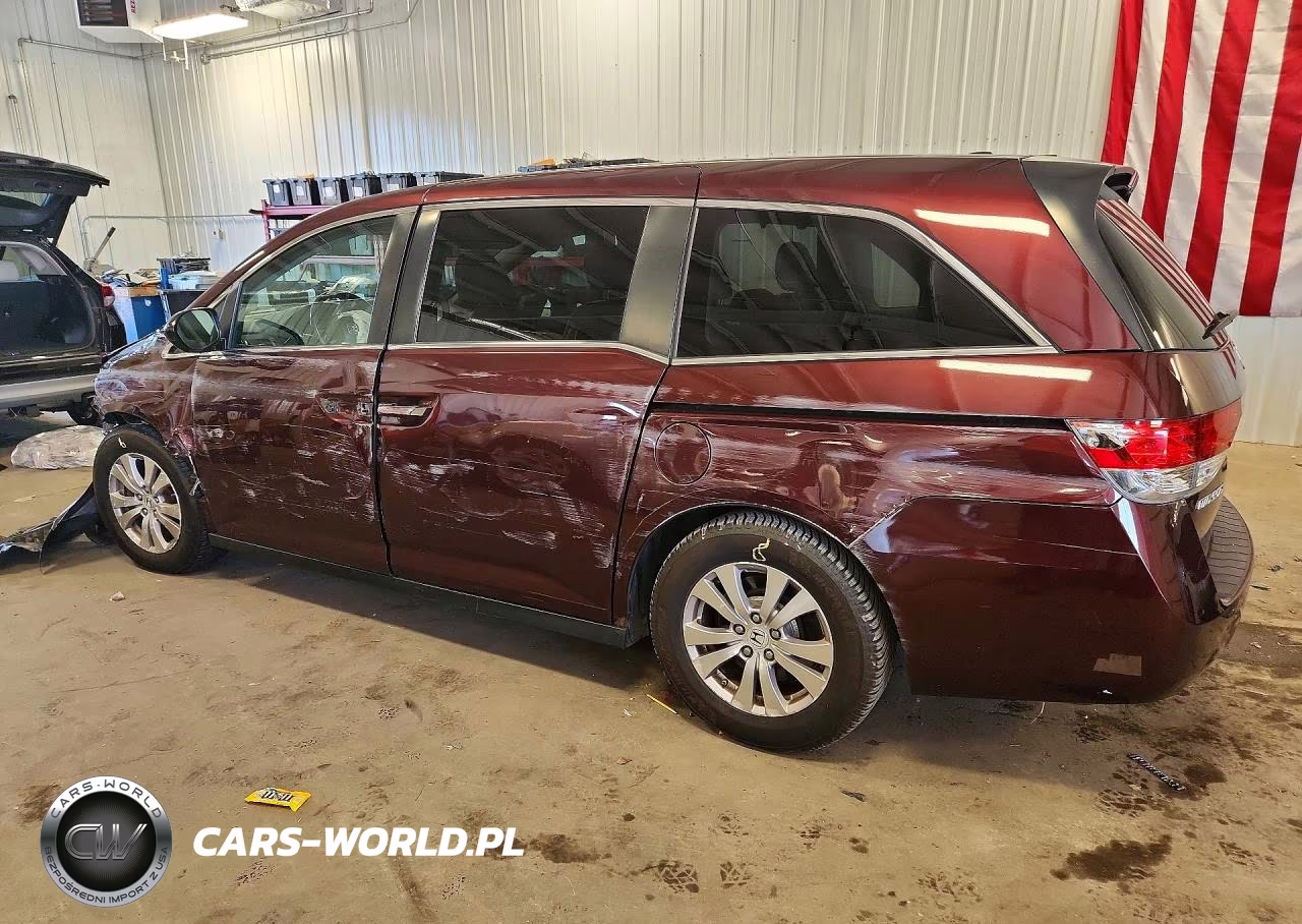 2014 Honda Odyssey Exl VIN:5FNRL5H64EB105623 - 2