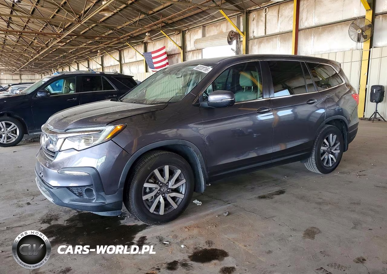 2020 Honda Pilot Exl VIN:5FNYF5H51LB011013 - 1