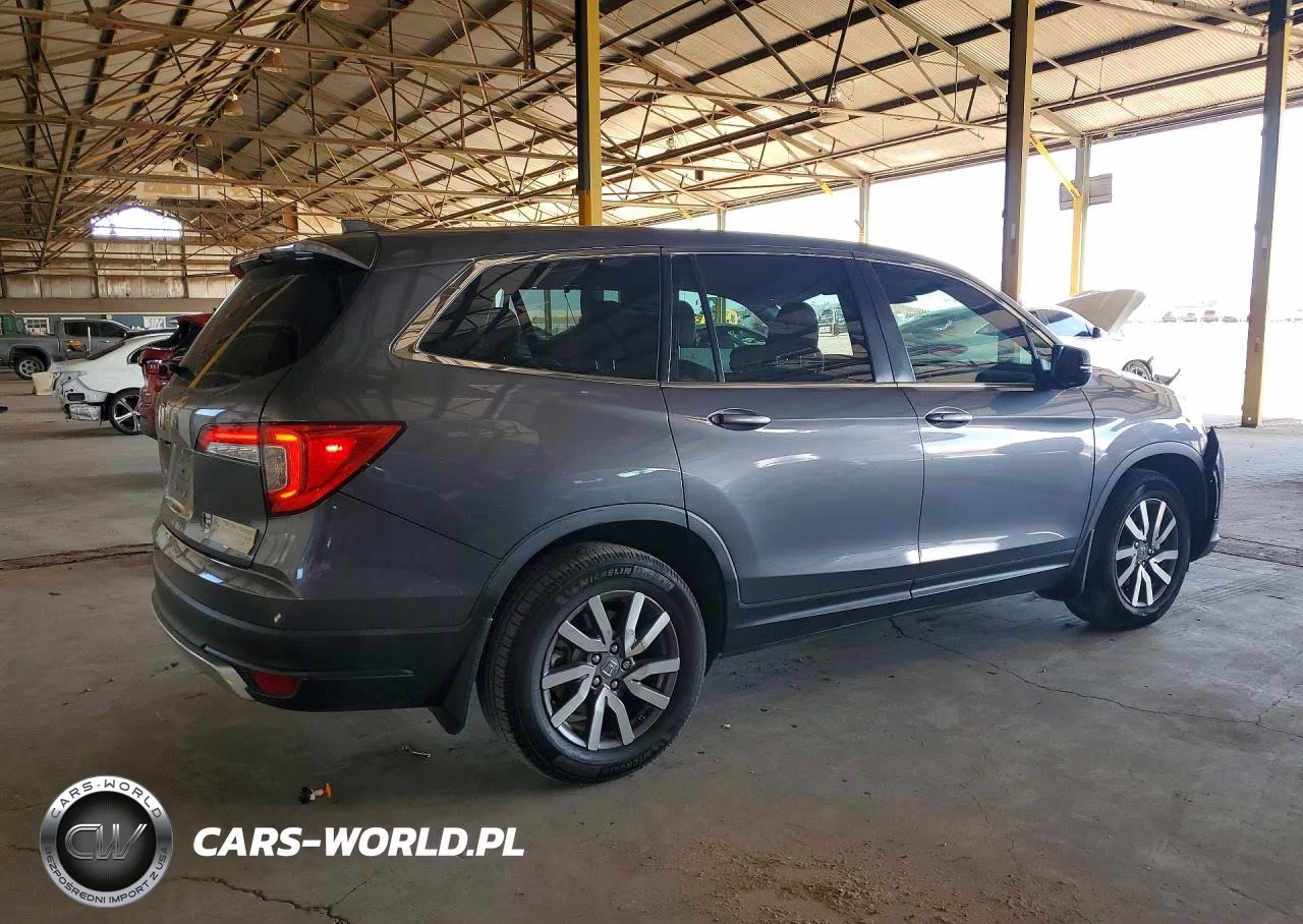 2020 Honda Pilot Exl VIN:5FNYF5H51LB011013 - 3