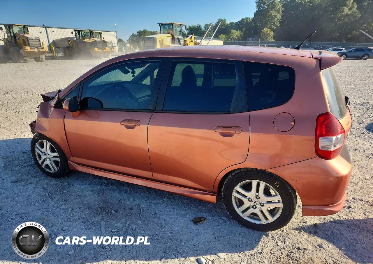 2007 Honda Fit S VIN:JHMGD38687S005571 - 2