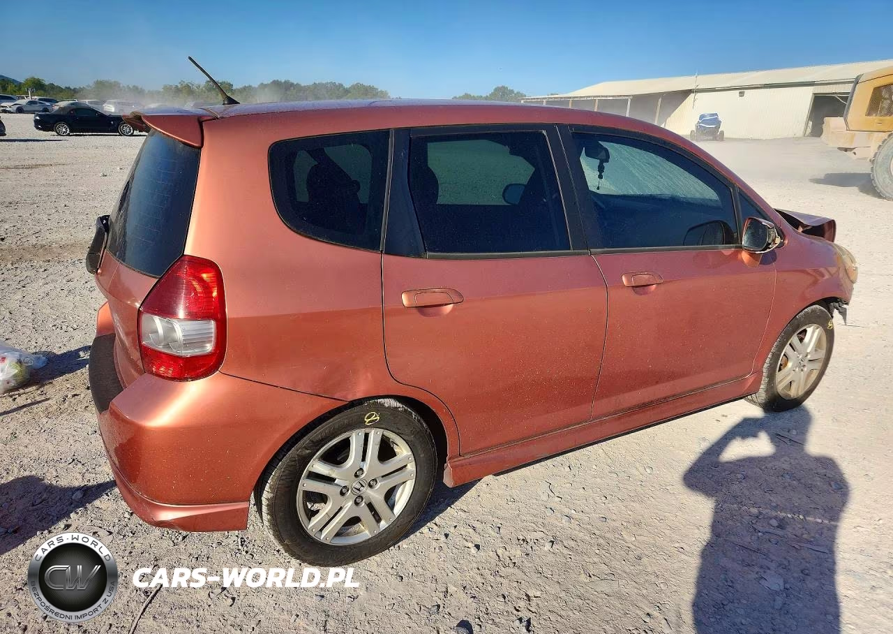 2007 Honda Fit S VIN:JHMGD38687S005571 - 3