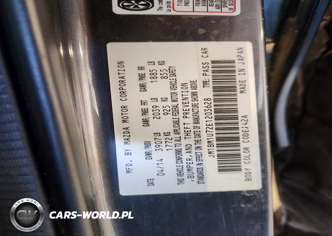 2014 Mazda 3 Sport VIN:JM1BM1U72E1203628 - 12