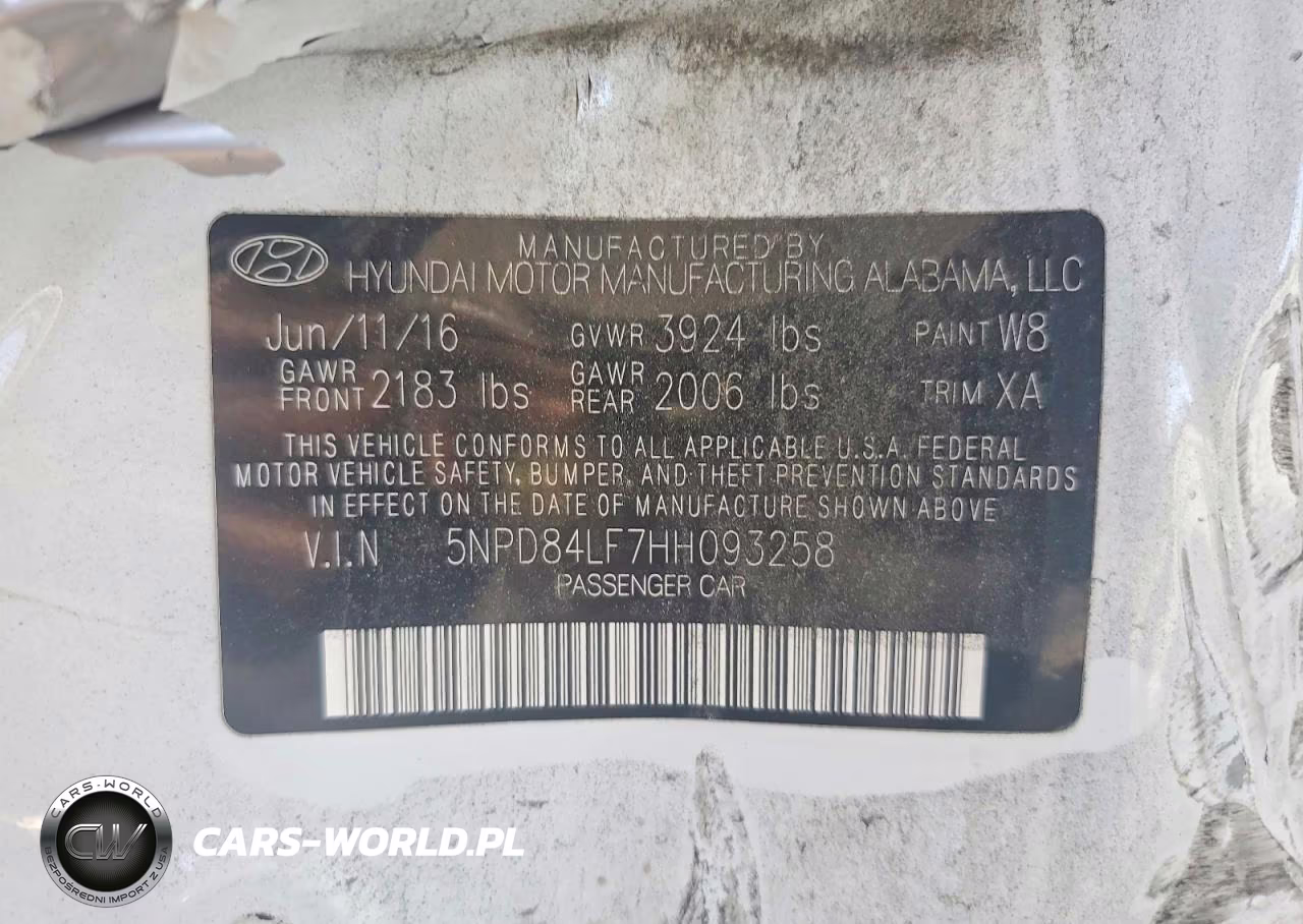 2017 Hyundai Elantra Limited VIN:5NPD84LF7HH093258 - 12