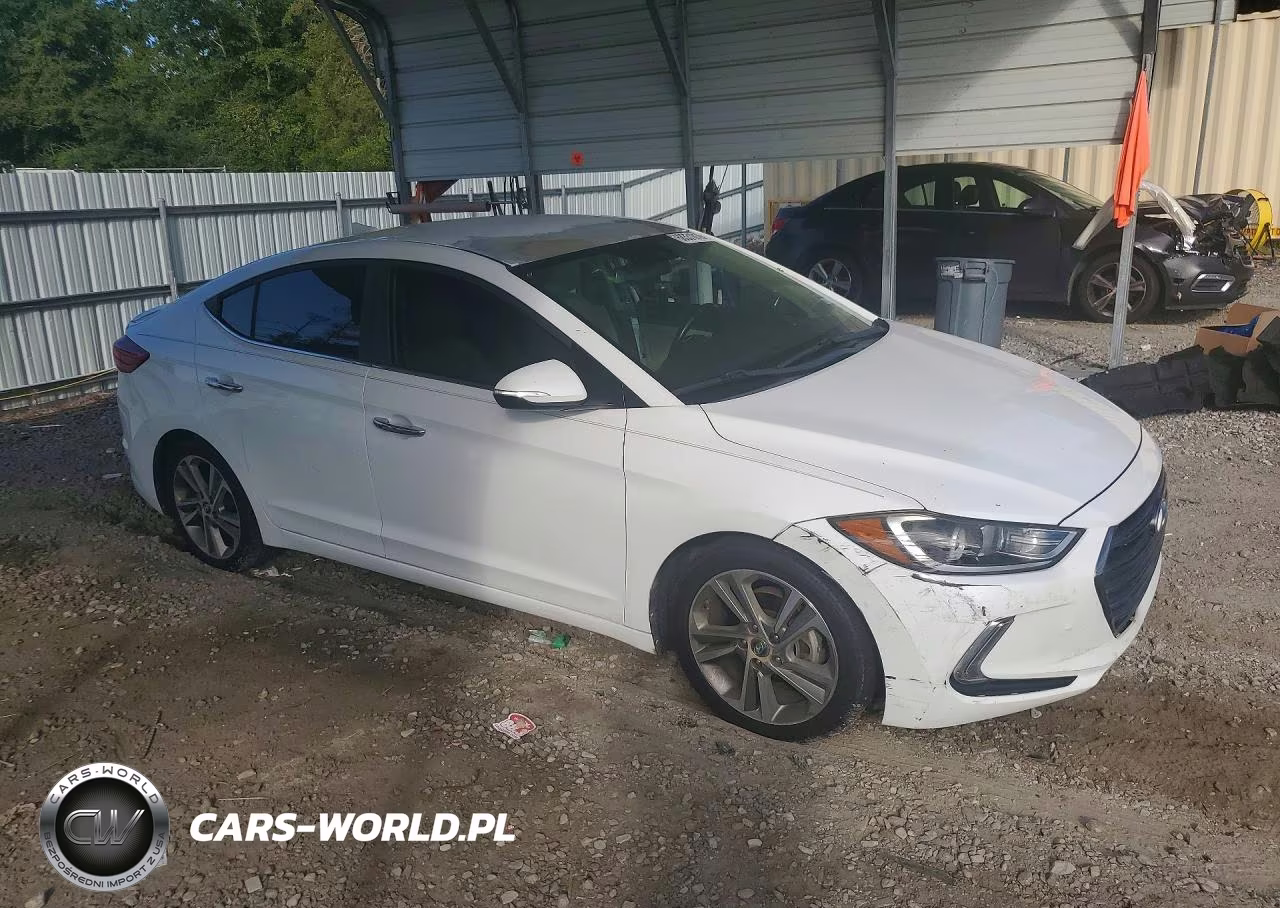 2017 Hyundai Elantra Limited VIN:5NPD84LF7HH093258 - 4