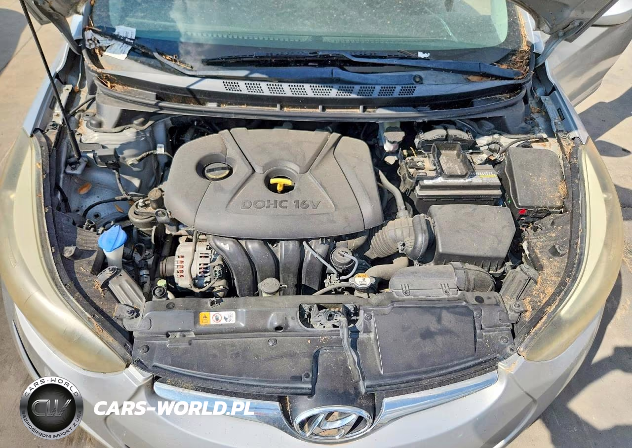 2014 Hyundai Elantra Se VIN:5NPDH4AE4EH489668 - 11