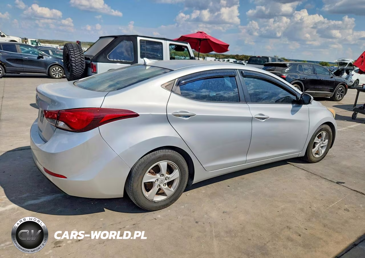 2014 Hyundai Elantra Se VIN:5NPDH4AE4EH489668 - 3