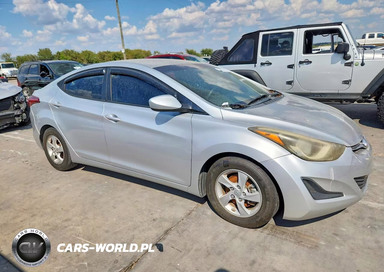 2014 Hyundai Elantra Se VIN:5NPDH4AE4EH489668 - 4