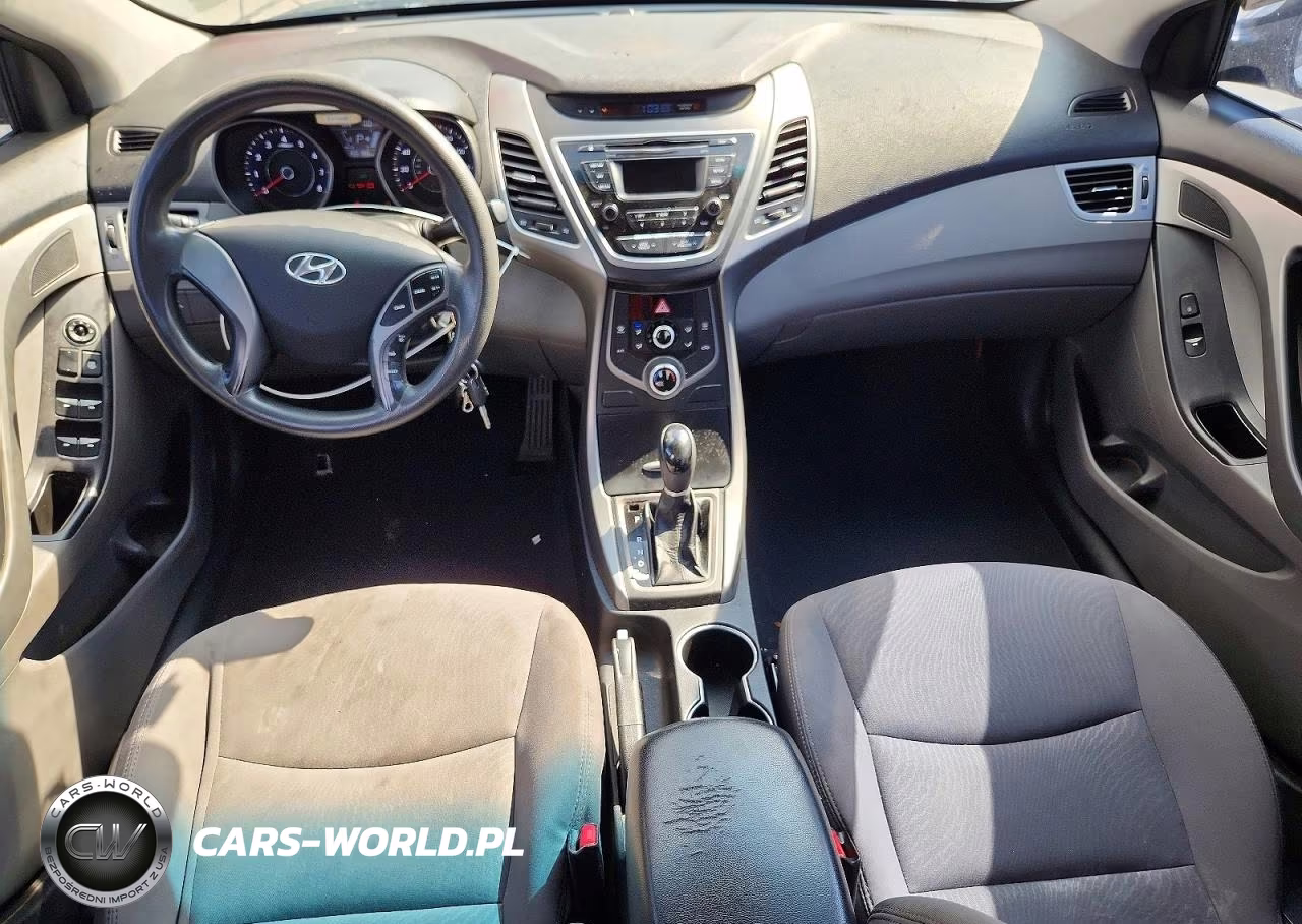 2014 Hyundai Elantra Se VIN:5NPDH4AE4EH489668 - 8