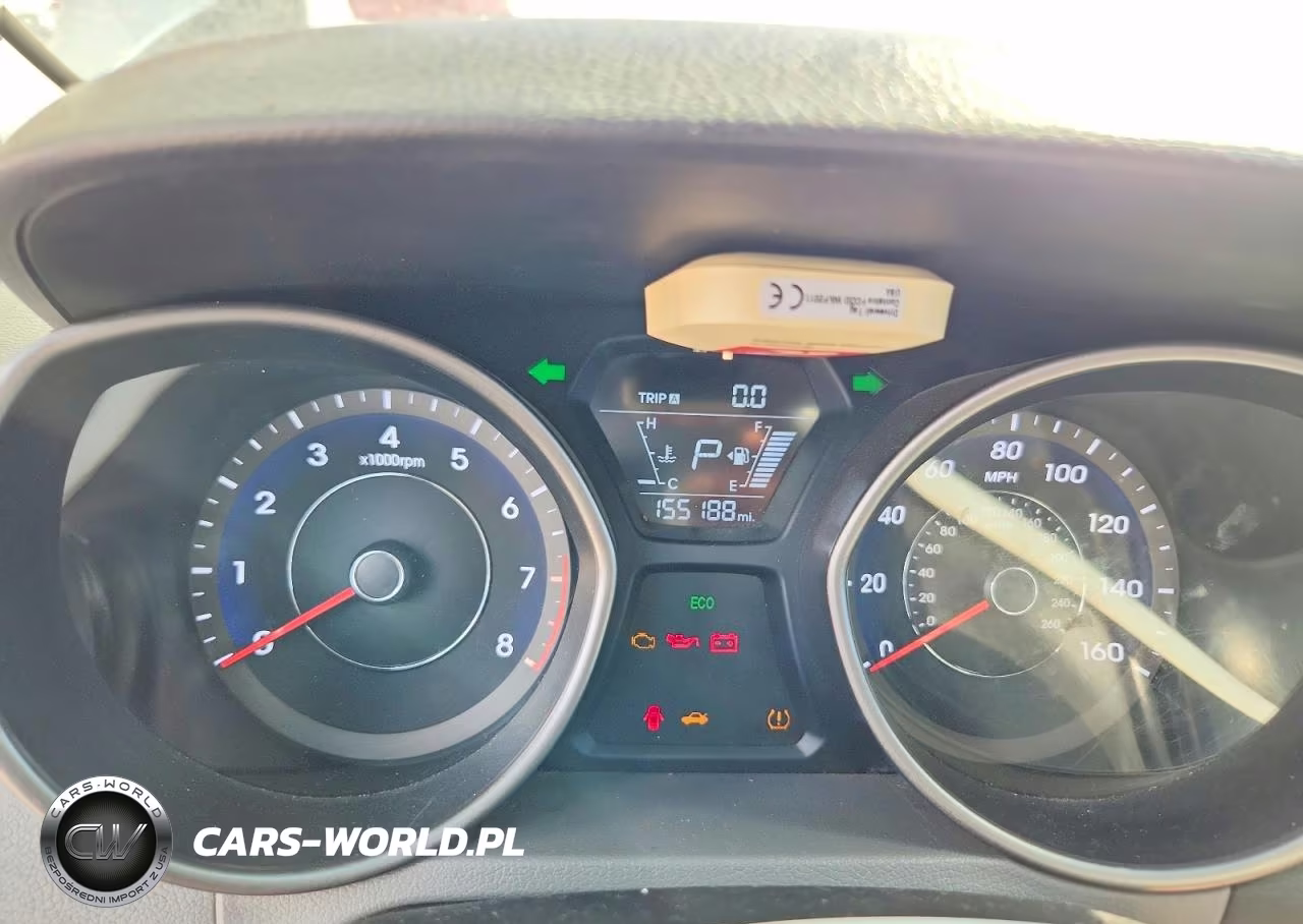 2014 Hyundai Elantra Se VIN:5NPDH4AE4EH489668 - 9