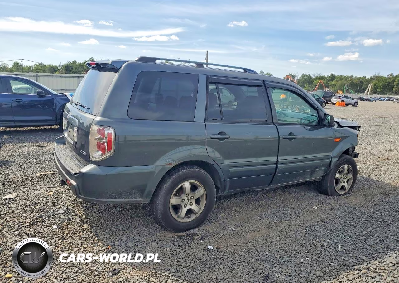 2006 Honda Pilot Ex VIN:2HKYF18436H520770 - 3
