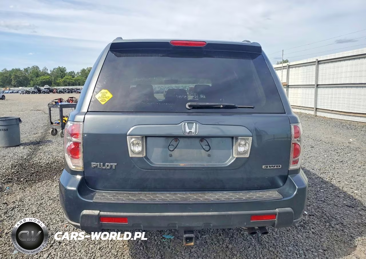 2006 Honda Pilot Ex VIN:2HKYF18436H520770 - 6