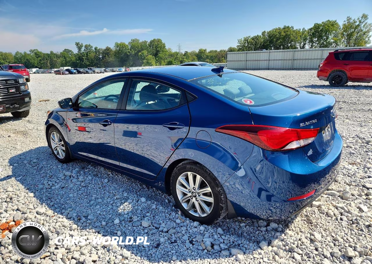 2016 Hyundai Elantra Se VIN:KMHDH4AE2GU518170 - 2