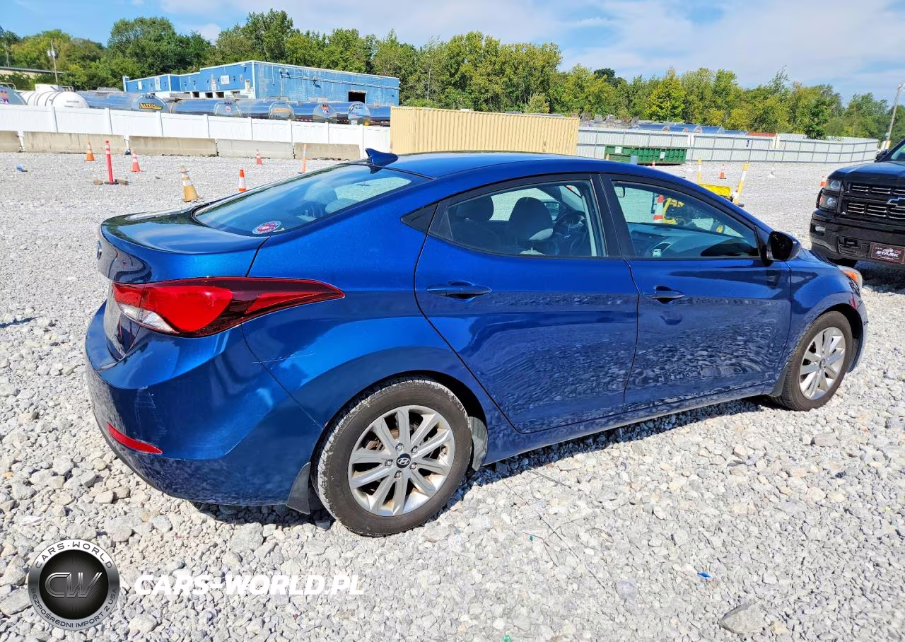 2016 Hyundai Elantra Se VIN:KMHDH4AE2GU518170 - 3