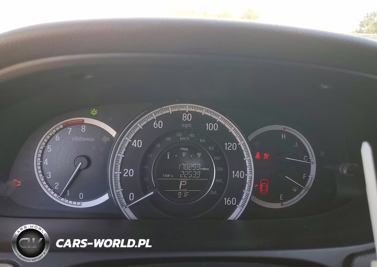 2016 Honda Accord Ex VIN:1HGCR2F77GA116465 - 9
