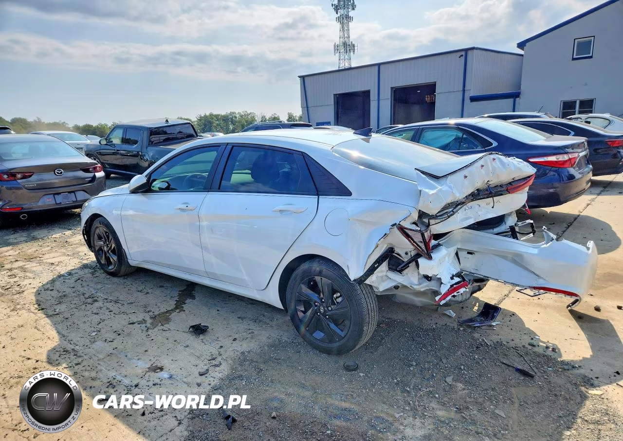 2021 Hyundai Elantra Sel VIN:5NPLM4AG0MH035179 - 2