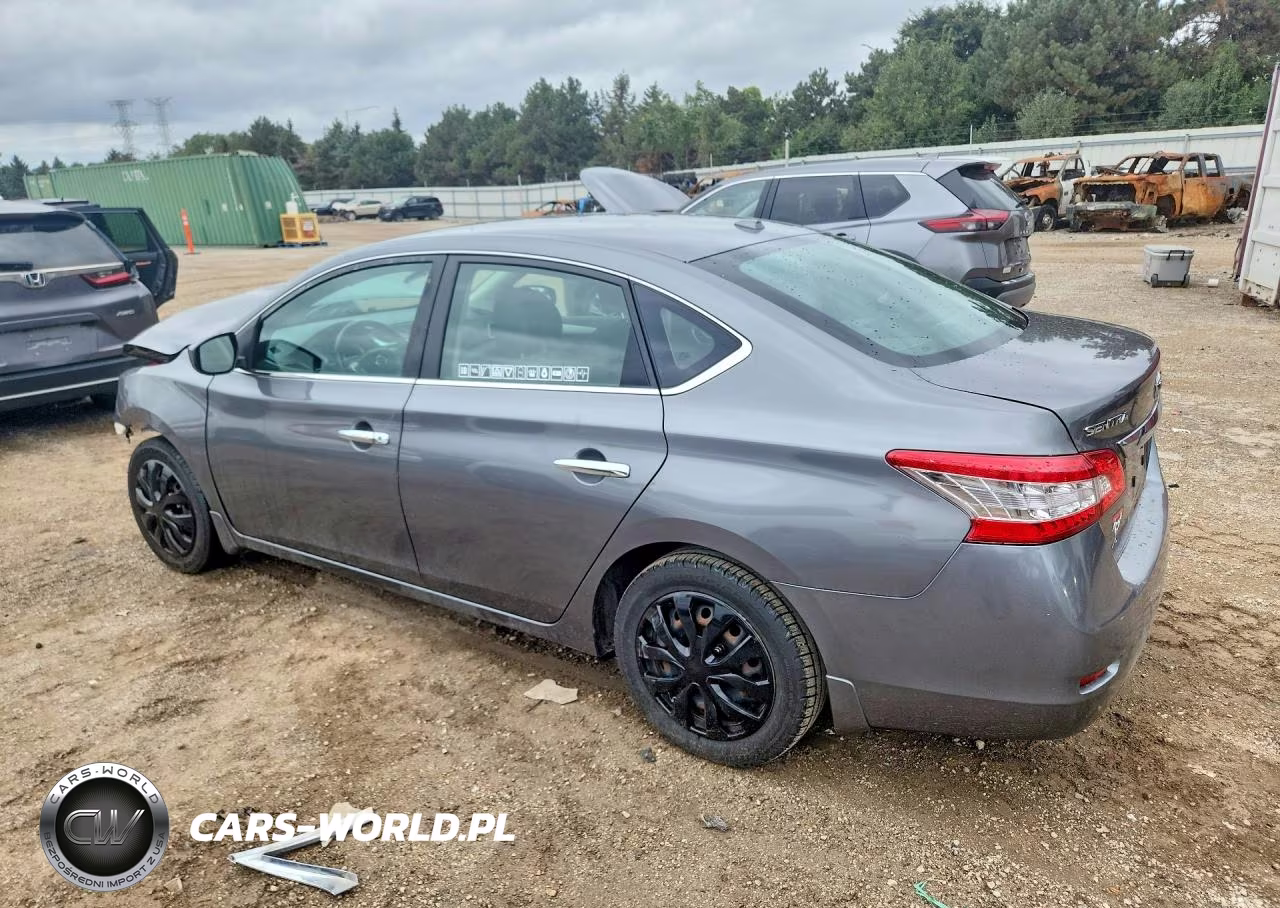 2015 Nissan Sentra Sv VIN:3N1AB7AP2FL695146 - 2