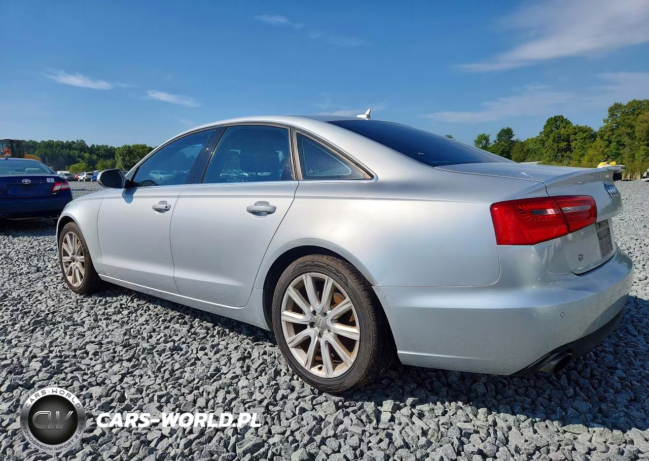 2013 Audi A6 Premium Plus VIN:WAUGFAFC4DN106204 - 2