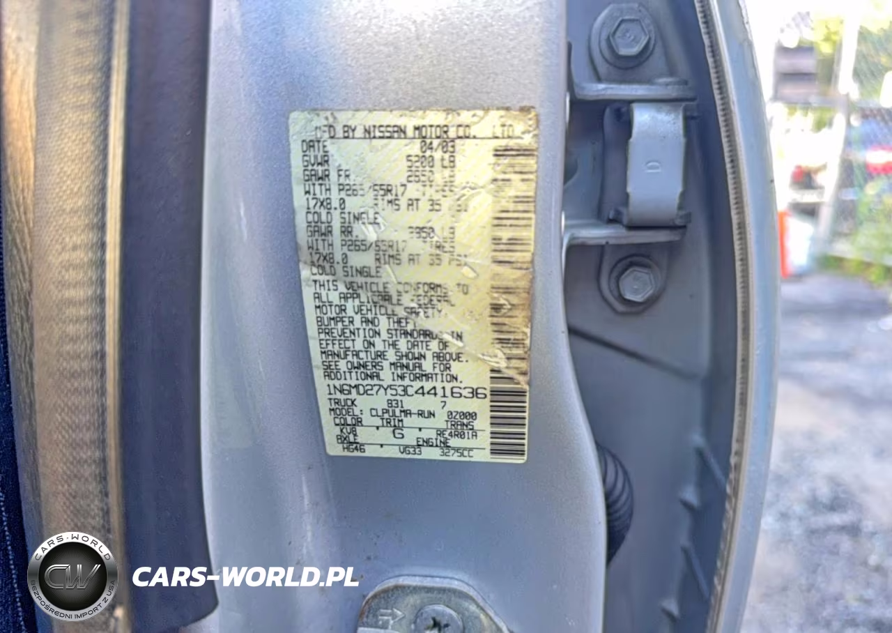 2003 Nissan Frontier Sve-V6 VIN:1N6MD27Y53C441636 - 10