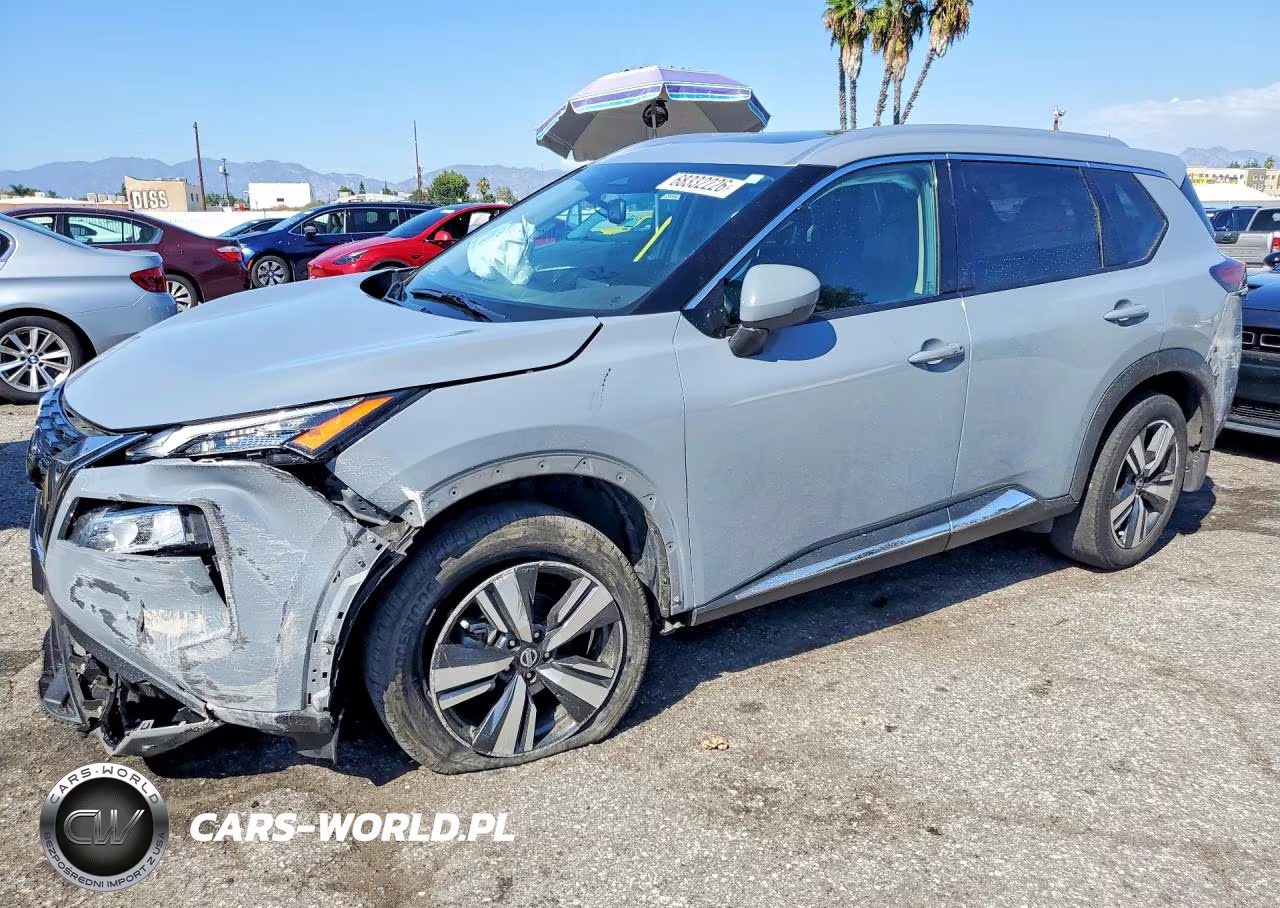 2021 Nissan Rogue Sl VIN:5N1AT3CA0MC780194 - 1