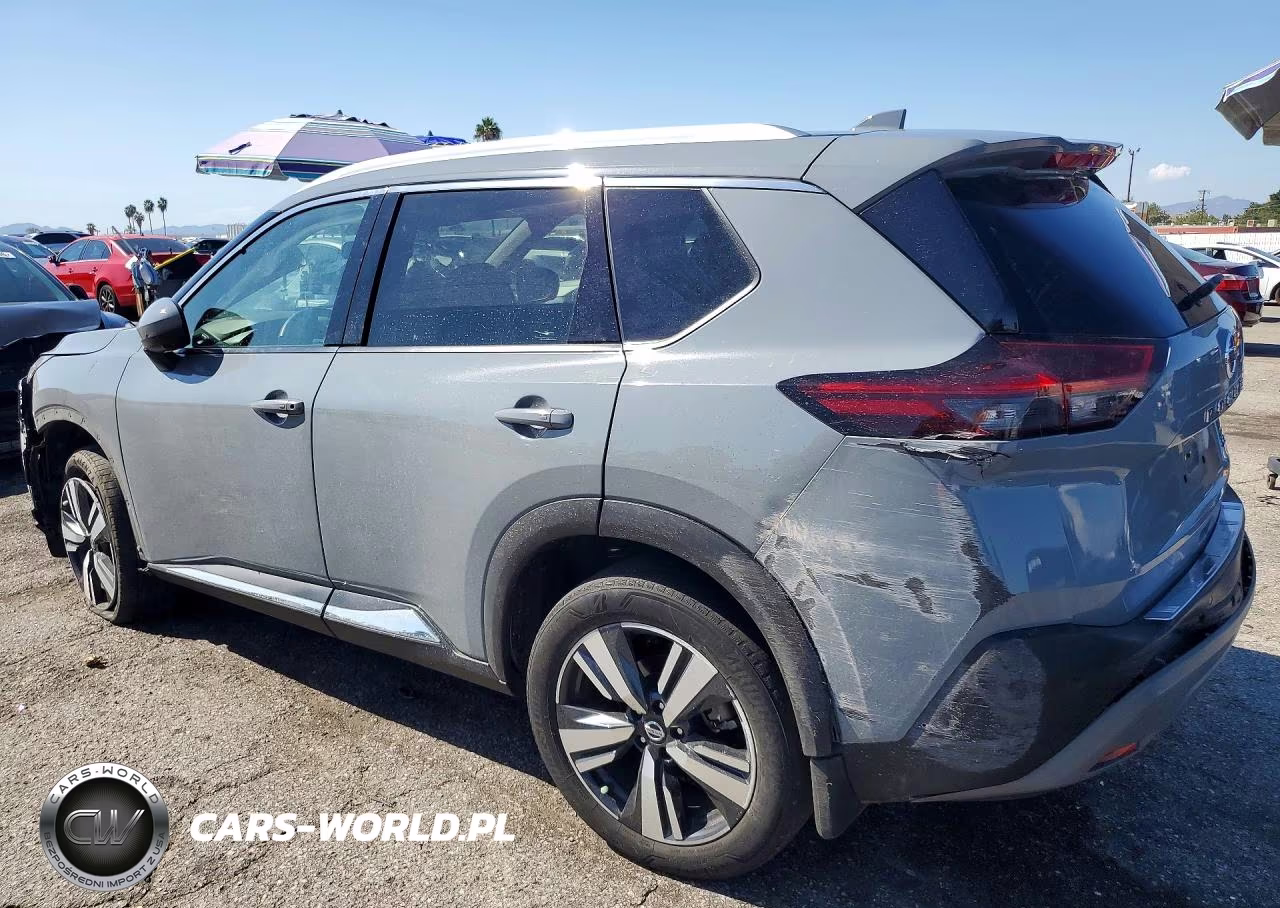 2021 Nissan Rogue Sl VIN:5N1AT3CA0MC780194 - 2
