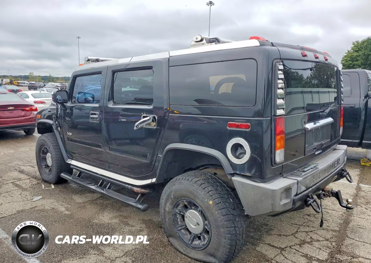 2004 Hummer H2 VIN:5GRGN23U24H100200 - 2