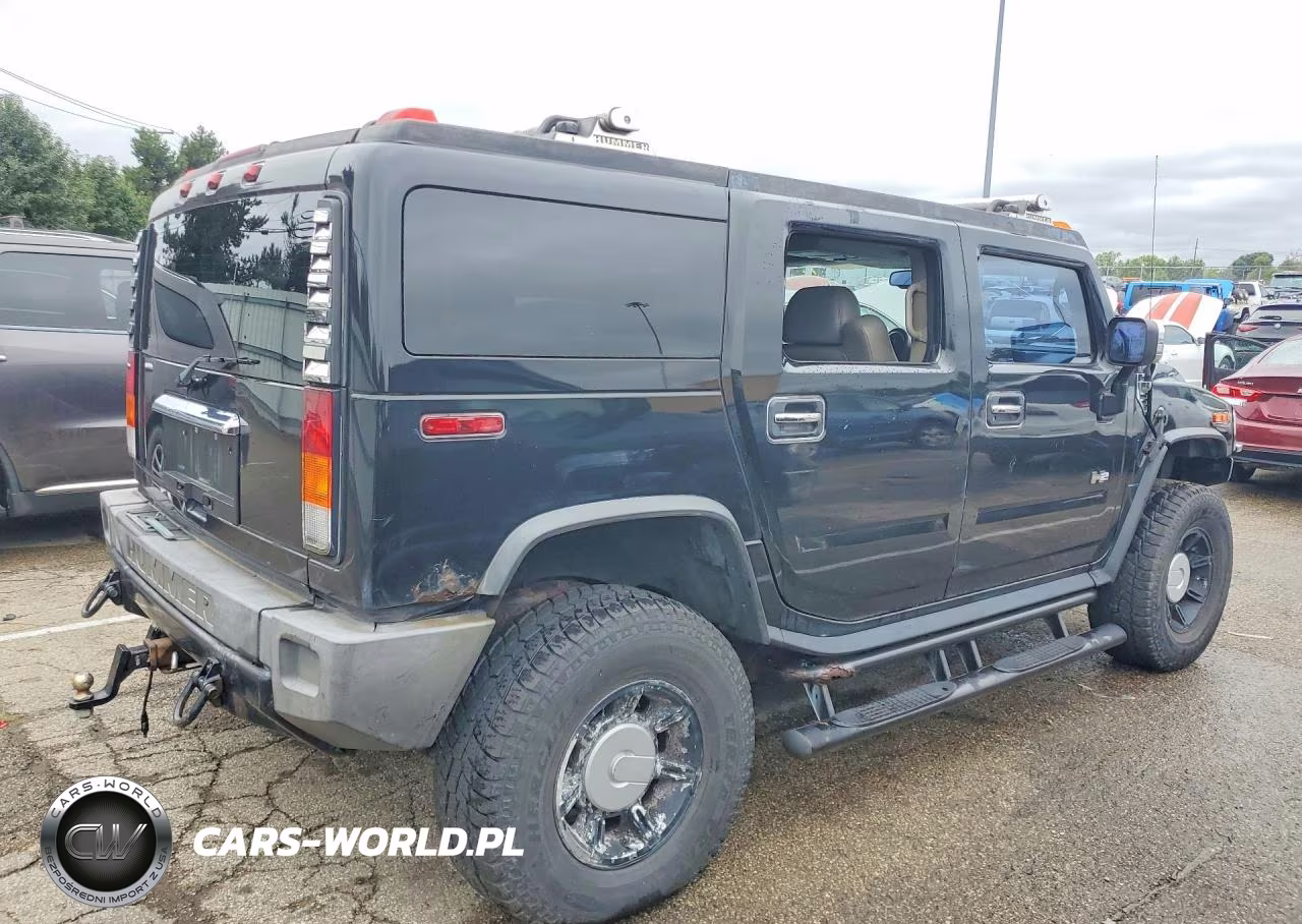 2004 Hummer H2 VIN:5GRGN23U24H100200 - 3