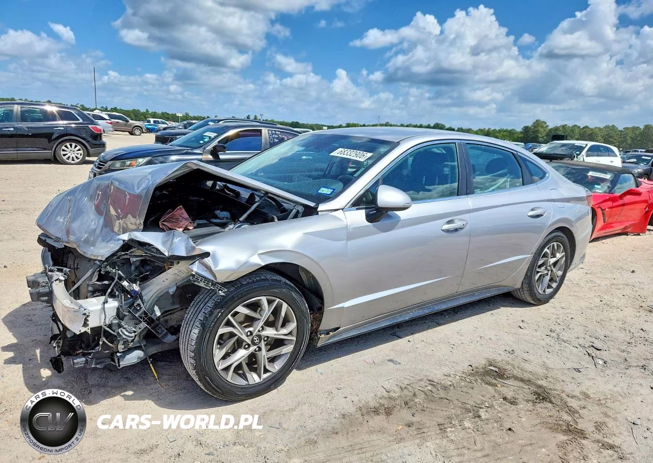 2021 Hyundai Sonata Sel VIN:KMHL64JAXMA167004 - 1