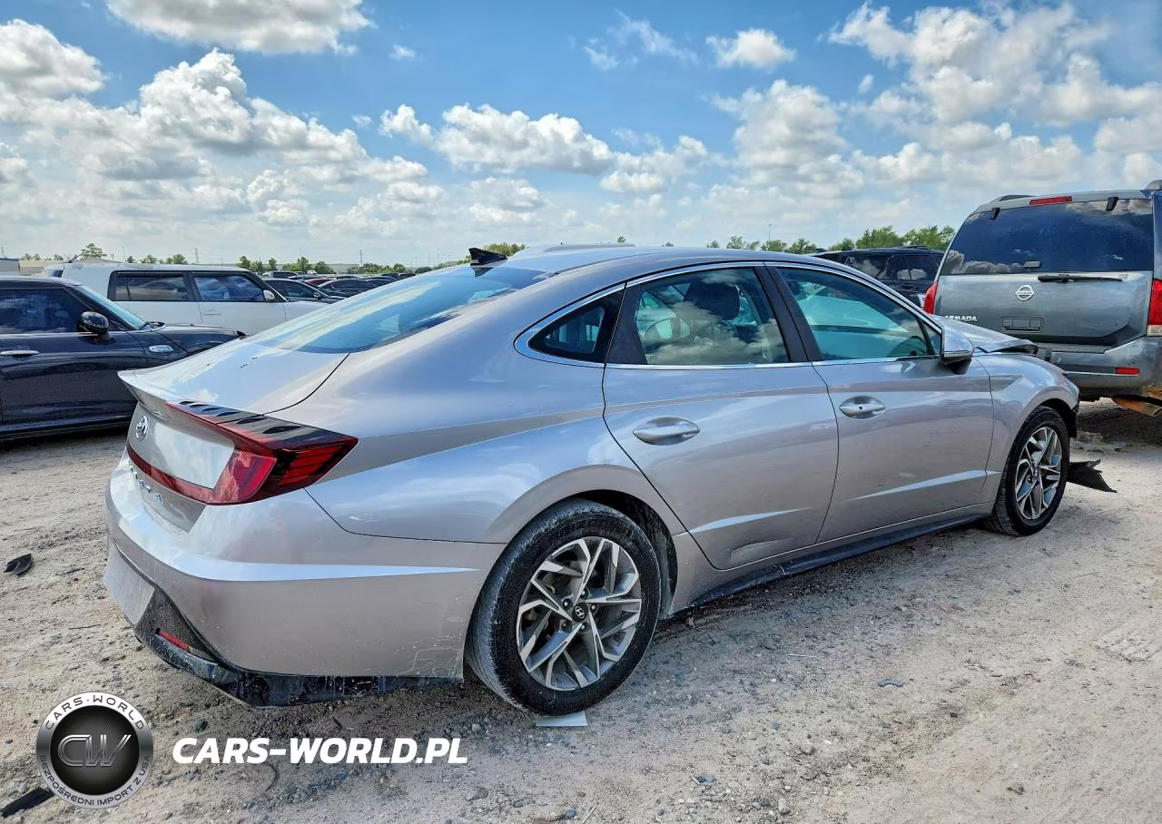 2021 Hyundai Sonata Sel VIN:KMHL64JAXMA167004 - 3